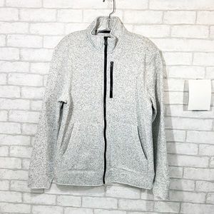 Banana republic zip up sweater-jacket size large